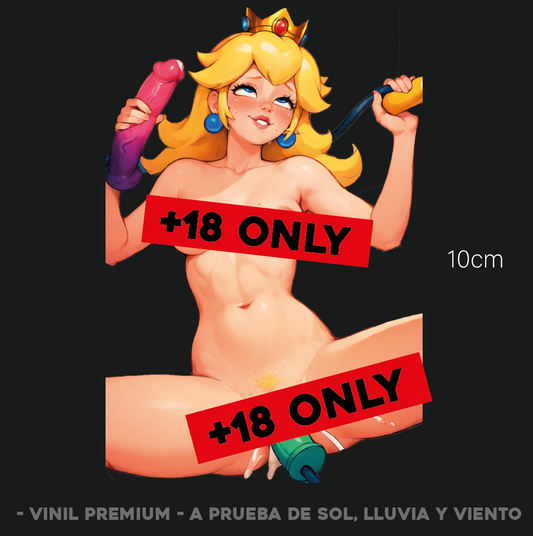 Princesa Peach Juguetes - Sticker