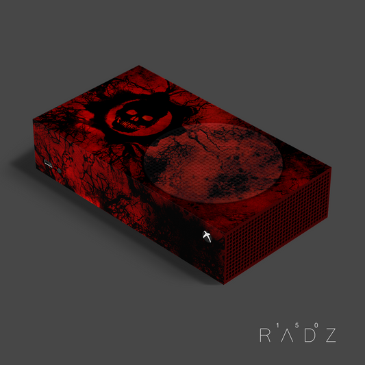 Skin Xbox Series S  - GEARS Rojo